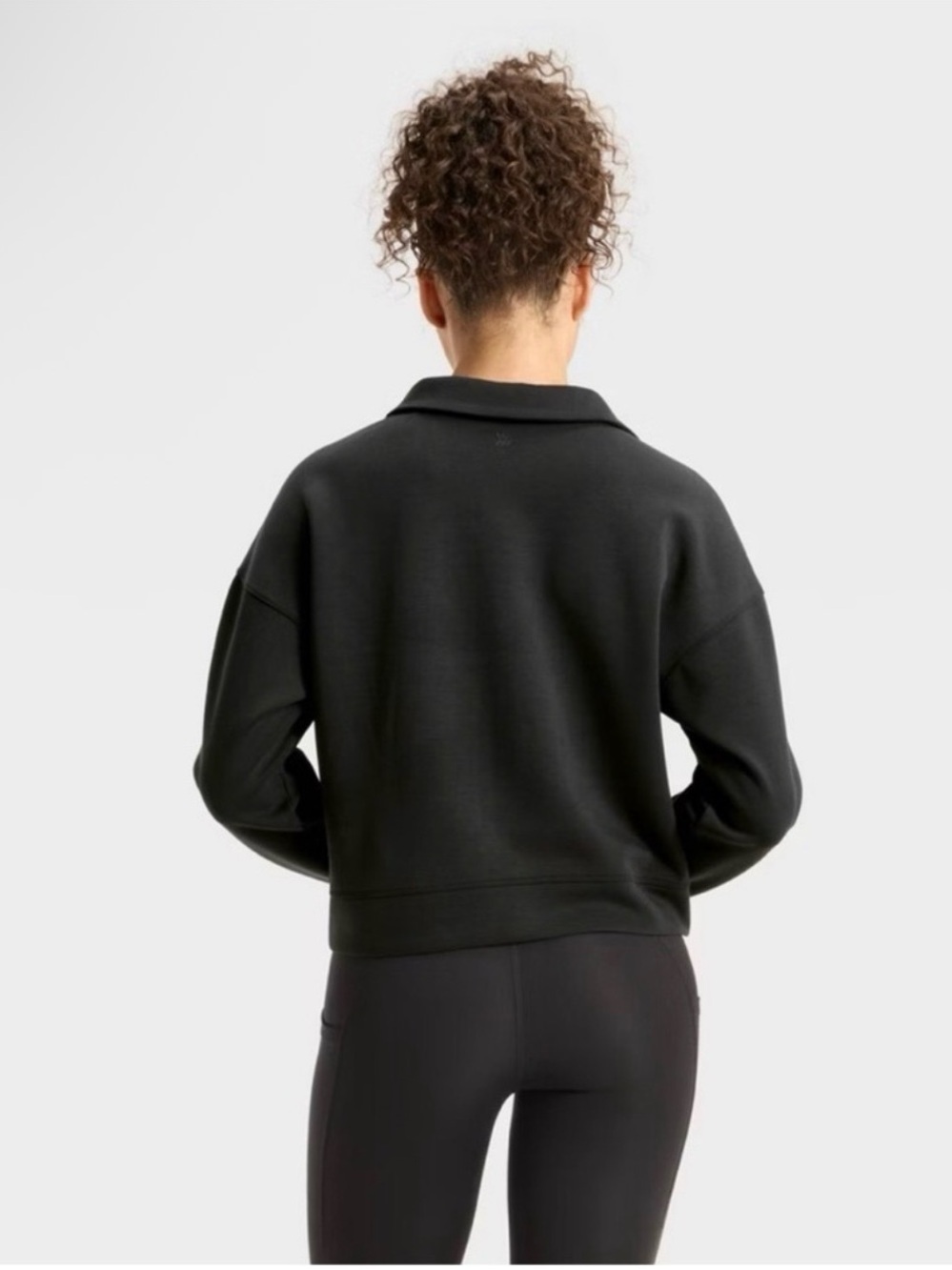 all in motion Tan Open V-Neck Pullover NWT - Picture 10 of 10